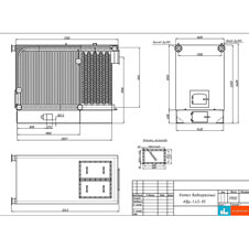 Котел водогрейный КВр-1,45