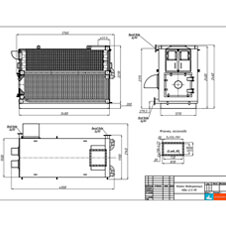 Котел водогрейный КВа-2,5